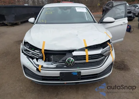 2024 Volkswagen Jetta 1.5T S из США, поврежденный, VIN 3VW4M7BU6RM029816